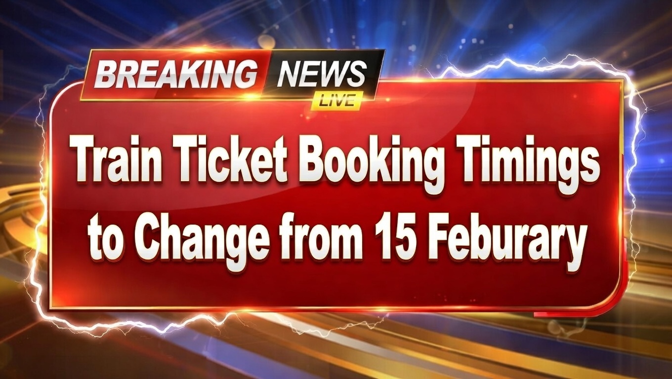 Train Ticket Booking Timings