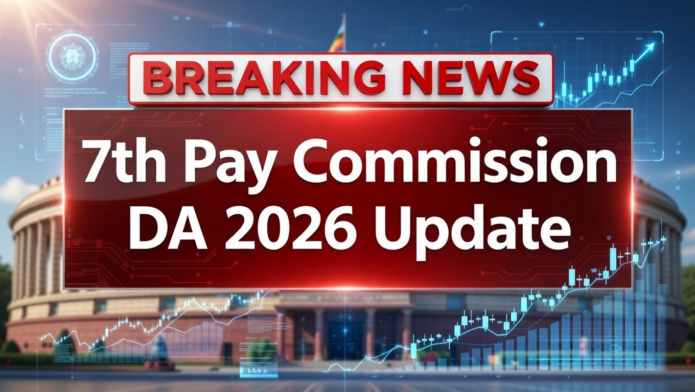 7th Pay Commission DA 2026 Update